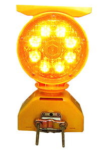 Projecteur solaire à Led pour motos, éclairage pour balayer les routes, feux d'avertissement de sécurité sur la route, <span class=keywords><strong>clignotant</strong></span> jaune - Product Image 2