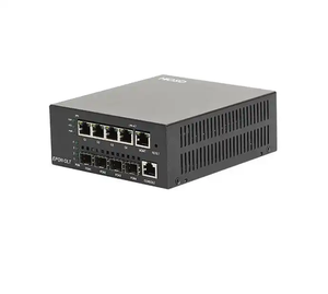 FTTH Mini EPON OLT Ha7004s 4 ports PON Gigabit Up-Link Module SFP TCP/IP Portée 20 km Optionnel 4 ports DC12V - Product Image 5