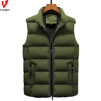 Gilet matelassé personnalisé pour homme en nylon sans manches, avec logo – Fabricant sur mesure