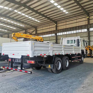 ใหม่หรือใช้จีน HOWO 4x2 6x4 8 10 20T รถบรรทุกสินค้าออกแบบรถตู้รั้วกล่องสินค้า - Product Image 5