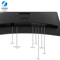 Lenovo Thinkvision T34WD-40 34-Inch Wqhd Gebogen 1500r Va 120Hz Ultrawide Screen Hdr10 Laptop Desktop Pc Computer Gaming Monitor