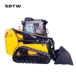 SDTW TS50 <span class=keywords><strong>40kw</strong></span> 50hp 2.8t XINCHAI / Yanmar mesin front end kebun pertanian kecil panas kompak selip steer <span class=keywords><strong>loader</strong></span> mini untuk dijual - Product Image 3