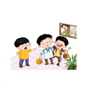 Serie di Libri Illustrati con Copertina Rigida 'Bullying-All', 9 Volumi per Bambini dell'Asilo e della Scuola Materna, Libri da Lettura Genitore-Figlio per la Buonanotte - Product Image 1