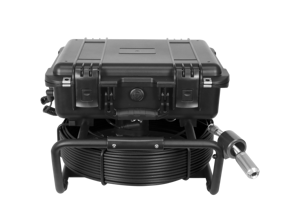 Caméra d'<span class=keywords><strong>Inspection</strong></span> de Canalisations Vicam Portable 1080p, <span class=keywords><strong>Endoscope</strong></span> de Drainage avec Câble en Fibre de Verre de 7 mm à Nivellement Automatique - Product Image 5