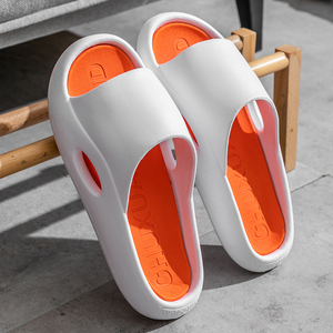 Cheap Price Thick Sole Flat Customized Slide Sandals Shoes Outdoor Comfortable Sport Slippers for Unisex - Product Image 1