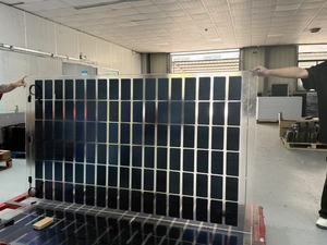 Paneles Solares Transparentes Bifaciales Personalizados para Invernaderos, BIPV FS225W - Product Image 1