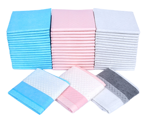 แผ่นรองซับฉี่สุนัข OEM ODM สีและขนาดตามสั่ง ซึมซับดี ทำความสะอาดง่าย ผลิตจากพลาสติกและผ้า สำหรับฝึกสุนัข ซึมซับน้ำปัสสาวะสัตว์เลี้ยงได้ดีเยี่ยม - Product Image 1