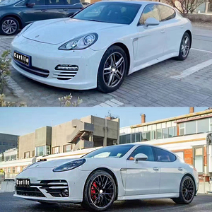ชุดแต่งรอบคันสำหรับ <span class=keywords><strong>Porsche</strong></span> <span class=keywords><strong>Panamera</strong></span> 970 ปี 2008-2016 อัพเกรดเป็นรุ่น 971 Turbo <span class=keywords><strong>S</strong></span> แบบ Facelift กันชนหน้า ไฟหน้า - Product Image 6