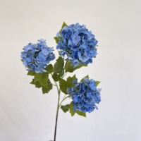 Fleur d'hortensia artificielle HGA, hortensia en soie au toucher réel pour la décoration intérieure et les centres de table de mariage, vente en gros