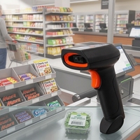 Escáner de Códigos de Barras Inalámbrico Jingxin con Función de Facturación por Código QR, USB, Garantía de un Año