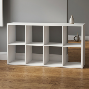 High Quality Contemporary Wood 8 Cube Open Shelf <b>Storage</b> <b>Cabinet</b> Living Room <b>Bedroom</b> Bookcase Organizer Home Furniture School - Product Image 3