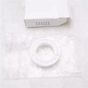 ลูกปืนเม็ดกลมร่องลึกแบบบาง 6802 คุณภาพสูง 6802CE ผลิตจากเซรามิก ZrO2 แท้ ลูกปืน 61802 ขนาด 15x24x5 มม. - Product Image 3