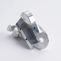 Support de montage industriel usiné avec précision en acier inoxydable/aluminium par fraisage CNC sur mesure – Composant de support structurel