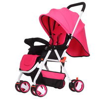 Poussette pliable portable pour bébé, légère, poussette de voyage pour bébé, cadre en aluminium, landau pour bébé de 0 à 36 mois, nourrisson, tout-petit