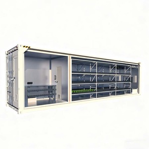 40HQ Refitted Large Shipping Container <b>Light</b> Tight Photoperiod Control Aero-hydro Vertical Planting Industrial Hemp <b>Grow</b> - Product Image 1