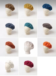 Mũ len thêu tay nữ nam cỡ lớn giữ ấm mùa thu đông, mũ beret thời trang kiểu Pháp - Product Image 4