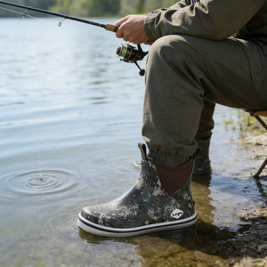 รองเท้าบูทเด็กแบบกันน้ำ OEM สำหรับผู้ชายและผู้หญิง รองเท้าบูทยางนีโอพรีนบุฉนวนกันความร้อน รองเท้ากันฝนกันลื่นแบบเวลลิงตัน - Product Image 5