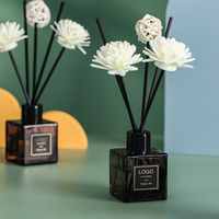 Diffuseur à bâtonnets 50 ml, désodorisant d'ambiance économique longue durée, parfum lavande et clochettes
