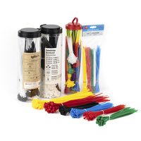 Attaches-câbles en nylon autobloquants, attaches-câbles robustes, résistants aux UV, résistants à la chaleur, pour la maison, le bureau, l'industrie