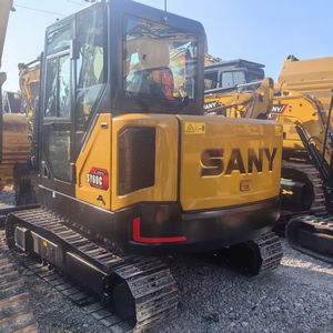 Voor Sany Originele 95% Nieuwe Mini Graafmachine Sy60c <span class=keywords><strong>6</strong></span> Ton Cummins Motor Kern Inclusief Motor Pomp Tandwielcrawler Goede Prijs Te Koop - Product Image 5