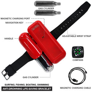 Braccialetto Gonfiabile di Emergenza per Prevenzione Annegamenti, Impermeabile IP68, Attrezzatura di Sicurezza Acquatica Salvavita - Product Image 2