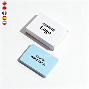 Carta opaca ecologica stampata personalizzata con stampa personalizzata citazione motivazionale ti amo carta di affermazione della salute mentale - Product Image 3