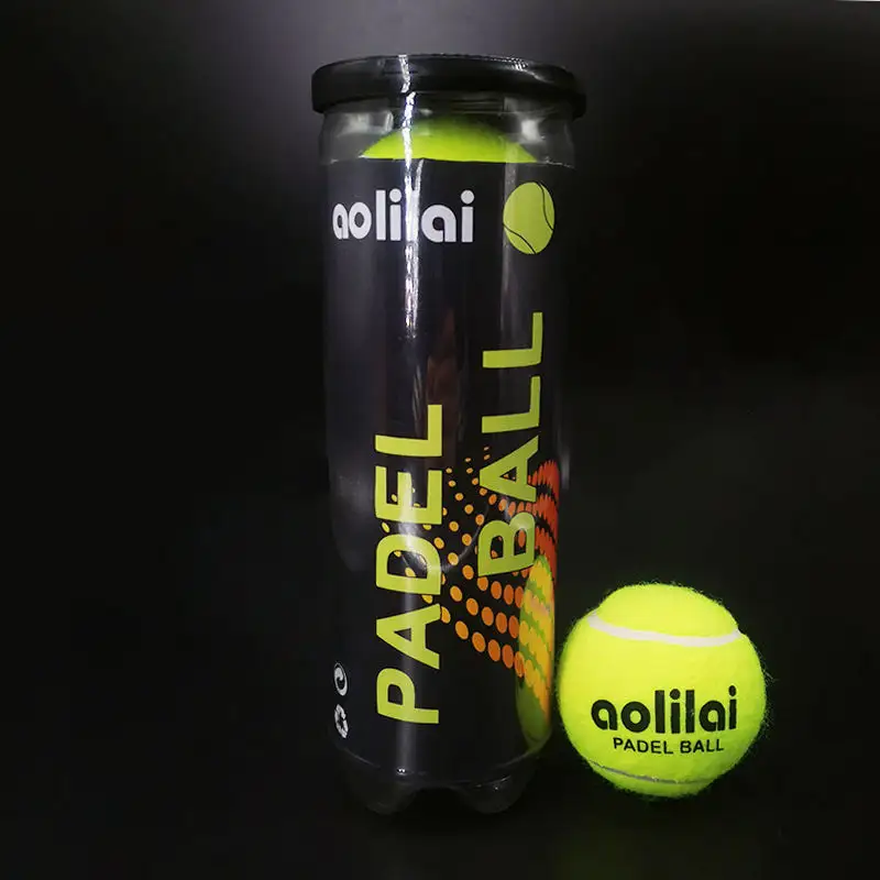 Pelota De Padel Hot Sales Standarddruck45 % Woll material Hochwertige Padelball-Paddel-Tennisbälle