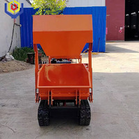 Mini-Raupenlader für Garten und Landwirtschaft, 350kg Traglast, Changchai-Motor, Hochlastgetriebe, Selbstladend