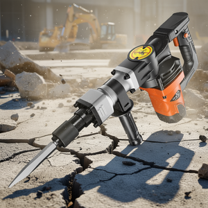 Martillo Eléctrico Rompedor de Concreto de 1400W SDS MAX, Taladro de Demolición Profesional para Construcción - Product Image 2