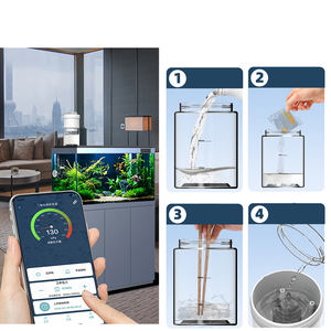 Yeni akıllı DIY çevre dostu <span class=keywords><strong>CO2</strong></span> jeneratör 200mL akvaryum kolay kullanımlı lüks balık tankı bitkiler aksesuarları APP plastik silindir - Product Image 6