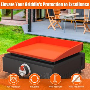 Tapis <span class=keywords><strong>de</strong></span> <span class=keywords><strong>protection</strong></span> <span class=keywords><strong>pour</strong></span> <span class=keywords><strong>barbecue</strong></span> en silicone <span class=keywords><strong>de</strong></span> qualité alimentaire résistant et imperméable, couverture <span class=keywords><strong>de</strong></span> surface <span class=keywords><strong>de</strong></span> cuisson, couverture <span class=keywords><strong>de</strong></span> plaque chauffante - Product Image 4