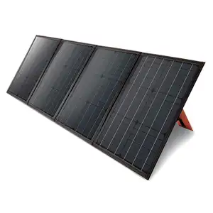 Panel Solar plegable portátil para estación de energía de acampada, 100W, precio al por mayor