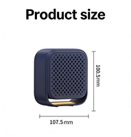 Haut-parleur sans fil portable étanche IPX5 5W avec logo personnalisé, élégant, pour camping, plage, fête, recharge USB, compatible V6.0 TWS