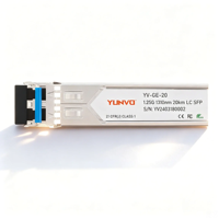 Harga Pabrik Modul SFP LX 1.25G 1310nm 20km Single-Mode Duplex LC Fiber Transceiver Kompatibel dengan GLC-LH-SMD GLC-LH-SM-20