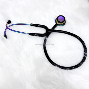 Stéthoscopes médicaux classiques à double tête en acier inoxydable, vente chaude, pas chers, en promotion - Product Image 3