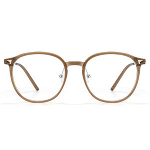 Montura de Gafas Cuadradas para Mujer Danyang 122608, Montura Completa Ligera de Titanio Puro, Lentes de PC, Gafas Graduadas - Product Image 1