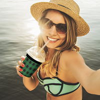 Manchon isotherme réutilisable en néoprène pour tasses à café, porte-boissons personnalisé avec logo, Koozies pour gobelets en papier, bouteilles et gobelets isothermes – Vente en gros