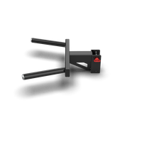 Accesorio de Barra en V Ajustable y Cómodo de Acero QDBA27 de Qli Fitness Equipment para Soporte de Sentadillas - Equipo con Capacidad de Carga de 300 kg