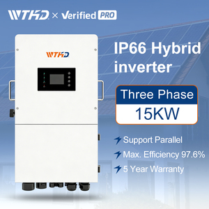 <span class=keywords><strong>Inversor</strong></span> Solar Híbrido WTHD IP65 15KW Trifásico 15KVA Conexión a Red/Desconexión a Red - Product Image 1