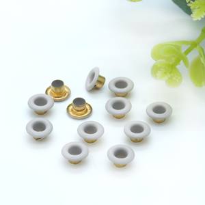 <span class=keywords><strong>Occhielli</strong></span> colorati in metallo 4mm-10mm per scarpe da abbigliamento borse in pelle per anelli per tende e nastro per tende - Product Image 6