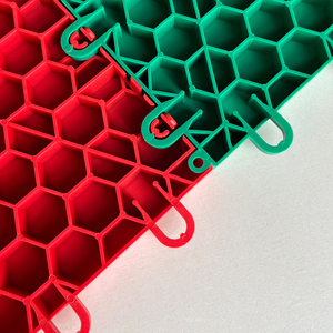 Bán Hot Inline Hockey tầng trong nhà/ngoài trời thể thao gạch lát sàn di động con lăn trượt băng sân sàn - Product Image 4