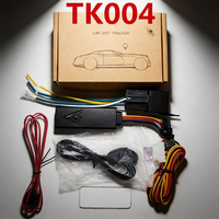 Traceur GPS filaire 2G TK004 pour voiture, antivol caché pour moto/voiture, compatible PC, positionnement SMS/GPRS, détection ACC, étanche