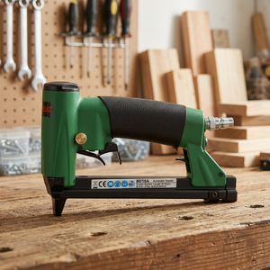 APLUS SE-16A Grapadora Neumática Industrial Automática Verde, Corona de 4.7mm, Grapa de 0.5x1.25mm, Longitud de Grapa de 16mm, Fuente Neumática, 1 Año de Garantía - Product Image 3