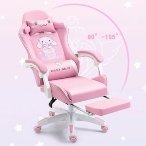 <strong>Custom</strong> Anime Leather Ergonomic Recliner Cute Game Silla Gamer <strong>Chair</strong> pink <strong>Gaming</strong> <strong>Chair</strong> for Girls - Product Image 1