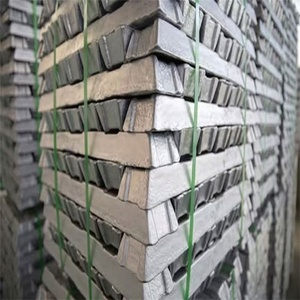Lingotes de Zinc Metálico Puro, Aleación de Aluminio, Estaño y Plomo en Forma de Lingote Metálico - Product Image 1