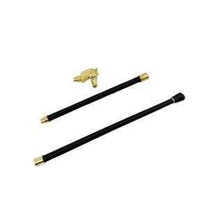 Canne en aluminium tête de cheval de <span class=keywords><strong>Goldberg</strong></span> Martin - Design équestre luxueux pour gentleman, rétro, sculptée, réglable et légère - Product Image 1