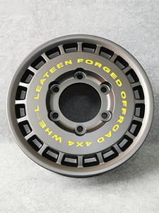 Jantes tout-terrain forgées en alliage X728 avec finition noire et multi-PCD pour EuroTurbo <span class=keywords><strong>Shanshan</strong></span> et Ousheng 2045/46 - Product Image 2