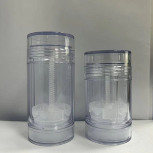 Nhựa Rỗng Twist up Stick <span class=keywords><strong>Container</strong></span> Trong Suốt Refillable Ống Cho Khử Mùi Nhựa Mỹ Phẩm Stick Chai Cho Balm - Product Image 1