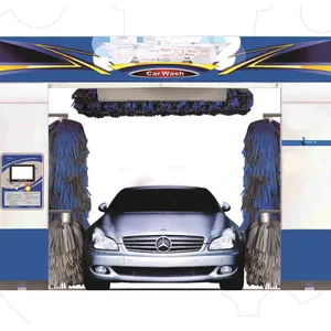 자동 자동차 워시 브러쉬 터널 유형 모바일 세차 기계