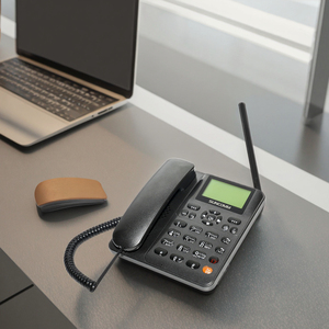 Téléphone Sans Fil Dual SIM avec Fonctions MP3, Radio FM, Muet d'Appel, Enregistrement, Couleurs FWP pour Bureau et Maison - Product Image 1
